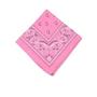 Imagem de Bandana Faixa Lenço Cabelo Rosa Claro Unissex Poliéster