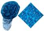 Imagem de Bandana Logic Azul Lenço Balaclava