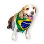 Imagem de Bandana Pet do Brasil Oficial Copa Do Mundo manifestação caominhada