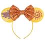 Imagem de Bandana Seamoy Sequin Simba Minnie Ears Lion King Yellow