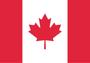 Imagem de Bandeira Canadá estampada dupla face - 0,70x1,00m
