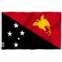 Imagem de Bandeira da Papua Nova Guiné 90x150cm - Tecido de Poliéster