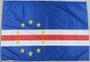 Imagem de Bandeira de Cabo Verde 80cmx140cm Tecido Oxford 100% Poliéster