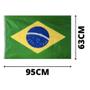 Imagem de Bandeira Do Brasil 63x95 Tecido