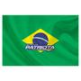 Imagem de Bandeira Do Brasil 80 cm X 56 cm Patriota Original Grande em Tecido Para Copa Do Mundo Dia Independê