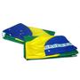 Imagem de Bandeira do BRASIL, Padrão Oficial 2P (0.90 x 1.28m), Brasões Frente e Verso. 