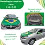 Imagem de Bandeira do Brasil para Capô do Carro Copa do Mundo 110x150