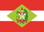 Imagem de Bandeira do Estado de Santa Catarina 80cmx140cm Tecido Oxford 100% Poliéster