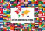 Imagem de Bandeira Evangélica Nações Missões Países Uma face 0,70x1,00m