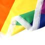 Imagem de Bandeira Lgbt Parada Gay Arco Iris Grande Colorida 150X90Cm