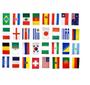 Imagem de Bandeira Missões Evangelho 32 Nações 30X20Cm - 10 Mts