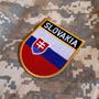 Imagem de Bandeira país Eslovaquia Patch Bordada passar ferro, costura
