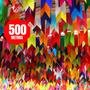 Imagem de Bandeirinha Festa Junina 500 Metros Bandeirolas De Plástico Decoração Enfeite Varal Coloridas