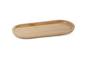 Imagem de Bandeja de Bambu Oval Petisqueira 34 x 14cm Oikos