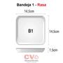 Imagem de Bandeja De Isopor Rasa Copoplast Modelo:B1 C/100 Un