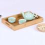 Imagem de Bandeja de servir Wokex Wooden Tea Cutelery Storage 30x20x4cm