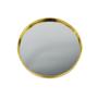 Imagem de Bandeja Decorativa Dourada Com Espelho - Redonda Clean 20cm