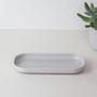 Imagem de Bandeja Decorativa Porta Objetos Potes Oval Banheiro Lavabo Sala Decoração