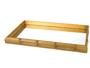 Imagem de Bandeja Espelhada de Madeira Decorativa Retangular Woodart Bambu 35x55cm