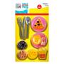 Imagem de Bandeja Fast Food Pizza Slice Creative Fun com Talheres BR1854 - Multikids