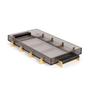 Imagem de Bandeja Float Gold24K com Fundo de Acrílico Black