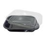 Imagem de Bandeja Forneavel Com Tampa 800Ml G240 Galvanotek C/50 Un