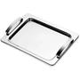Imagem de Bandeja INOX Retangular com ALÇA Delhi Mimo STYLE AN2056 7505
