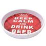Imagem de Bandeja Keep Calm And Drink Beer