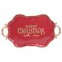 Imagem de Bandeja Merry Christmas Vermelho Ouro 51cm - 1 Un