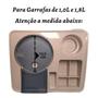 Imagem de Bandeja Organizadora Cantinho Café Porta Garrafa Café Chá Copo Sache Escritório Unitermi Servire 1
