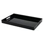 Imagem de Bandeja P/ Servir Ou Decorativa Retangular Black 45cm - Mimo