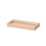 Imagem de Bandeja Retangular em MDF com Linho  28,5 x 12 x 3cm