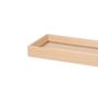 Imagem de Bandeja Retangular em MDF com Linho  28,5 x 12 x 3cm