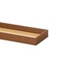Imagem de Bandeja Retangular em MDF com Rattan 28,5 x 12 cm x 3cm