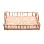 Imagem de Bandeja Retangular em Rattan Com Alça Nature 37x27cm Wolff