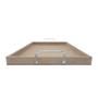 Imagem de Bandeja Retangular Lisa Simples com Alça 30,5x20,5x2 Mdf 6mm Madeira