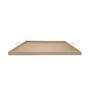 Imagem de Bandeja Retangular Lisa Simples com Alça 50x40x2,5 Mdf 6mm Madeira