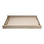 Imagem de Bandeja Retangular Mdf Pu Listra 3D Off White G - Entrecasa