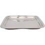 Imagem de Bandeja Retangular Mimo Style Linha Jaipur 38x27,5cm Em Aço Inox