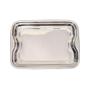 Imagem de Bandeja Retangular Mimo Style Linha Jaipur 38x27,5cm Em Aço Inox