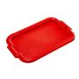 Imagem de Bandeja retangular pequena 33x22 cm vermelho arca plast