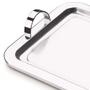 Imagem de Bandeja Retangular Servir Multiuso 25x34,5cm Alça Inox Forma