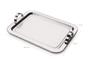 Imagem de Bandeja Retangular Servir Multiuso 25x34,5cm Alça Inox Forma