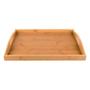 Imagem de Bandeja Servir Café da Manhã Lanche Retangular Bambu 40x30cm