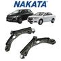 Imagem de Bandeja Suspensão Com Pivô Nakata Dianteira Esquerda+Direita Cobalt 2012 A 2020