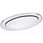 Imagem de Bandeja/travessa Oval Inox Rasa 28,5cm Grande 