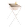 Banheira com suporte dobrável, tanque 25 L, até 30Kg banheira para bebê segura - Styll baby Imagem de Banheira com suporte dobrável, tanque 25 L, até 30Kg banheira para bebê segura