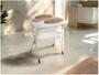 Banheira Com Trocador Desmontável Galzerano Premium 7005 Dobrável Sand Bege Imagem de Banheira Com Trocador Desmontável Galzerano Premium 7005 Dobrável Sand Bege