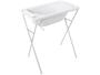 Banheira de Bebê com suporte Dobrável Galzerano - Acqua Trio Branco 20L Imagem de Banheira de Bebê com suporte Dobrável Galzerano