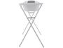 Banheira de Bebê com suporte Dobrável Galzerano - Acqua Trio Branco 20L Imagem de Banheira de Bebê com suporte Dobrável Galzerano
